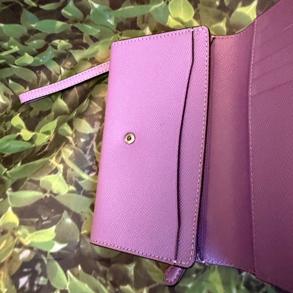 Coach Purple Women's Wristlet - Picture 7 of 10